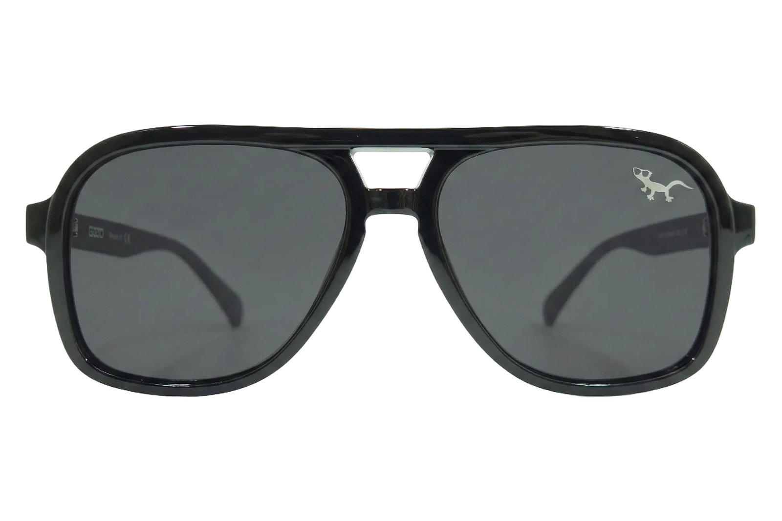 CERDEÑA – Gafas de Sol Aviador Negro Acetato