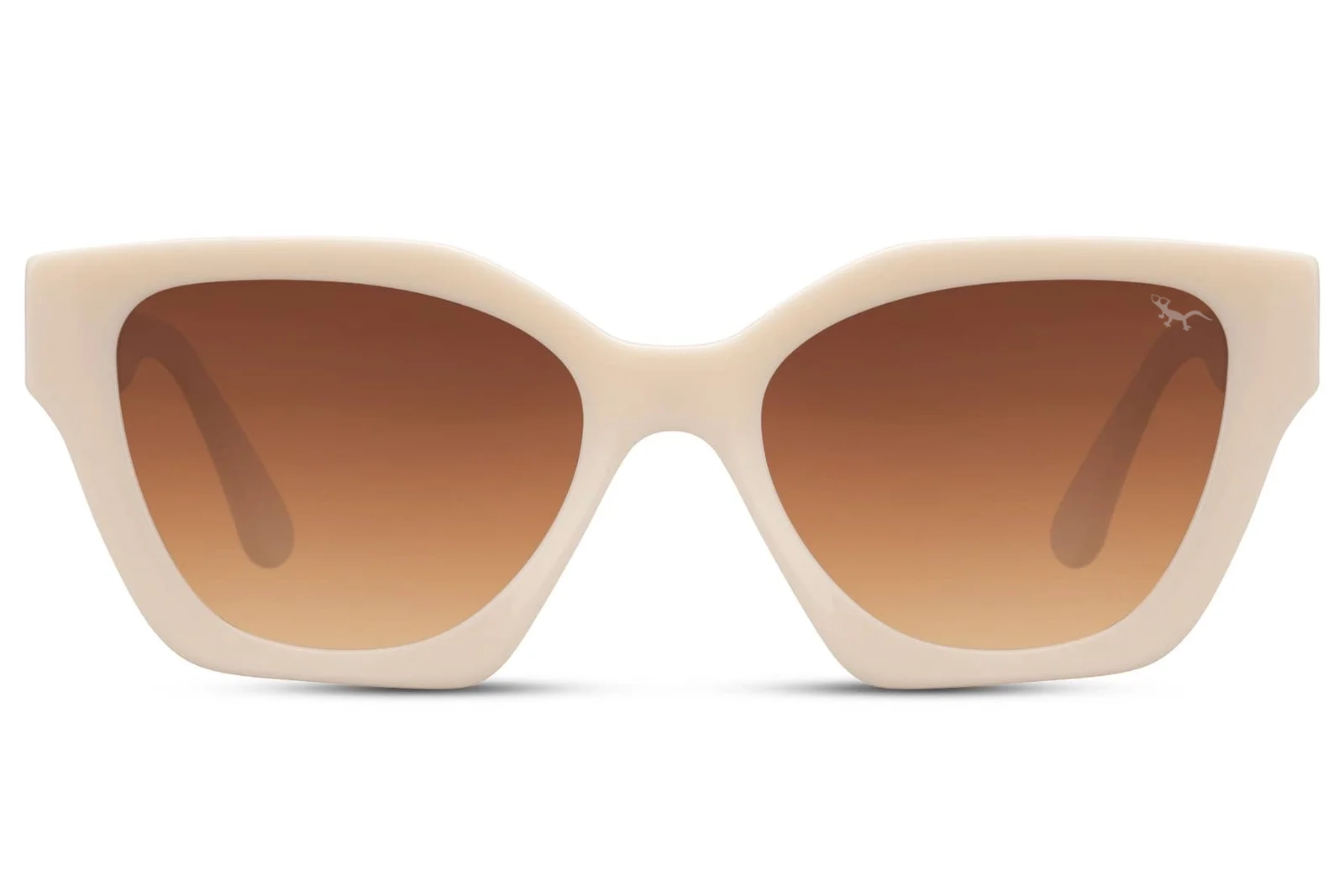 SANTORINI – Gafas de Sol Beige, Cat Eye, Polarizadas