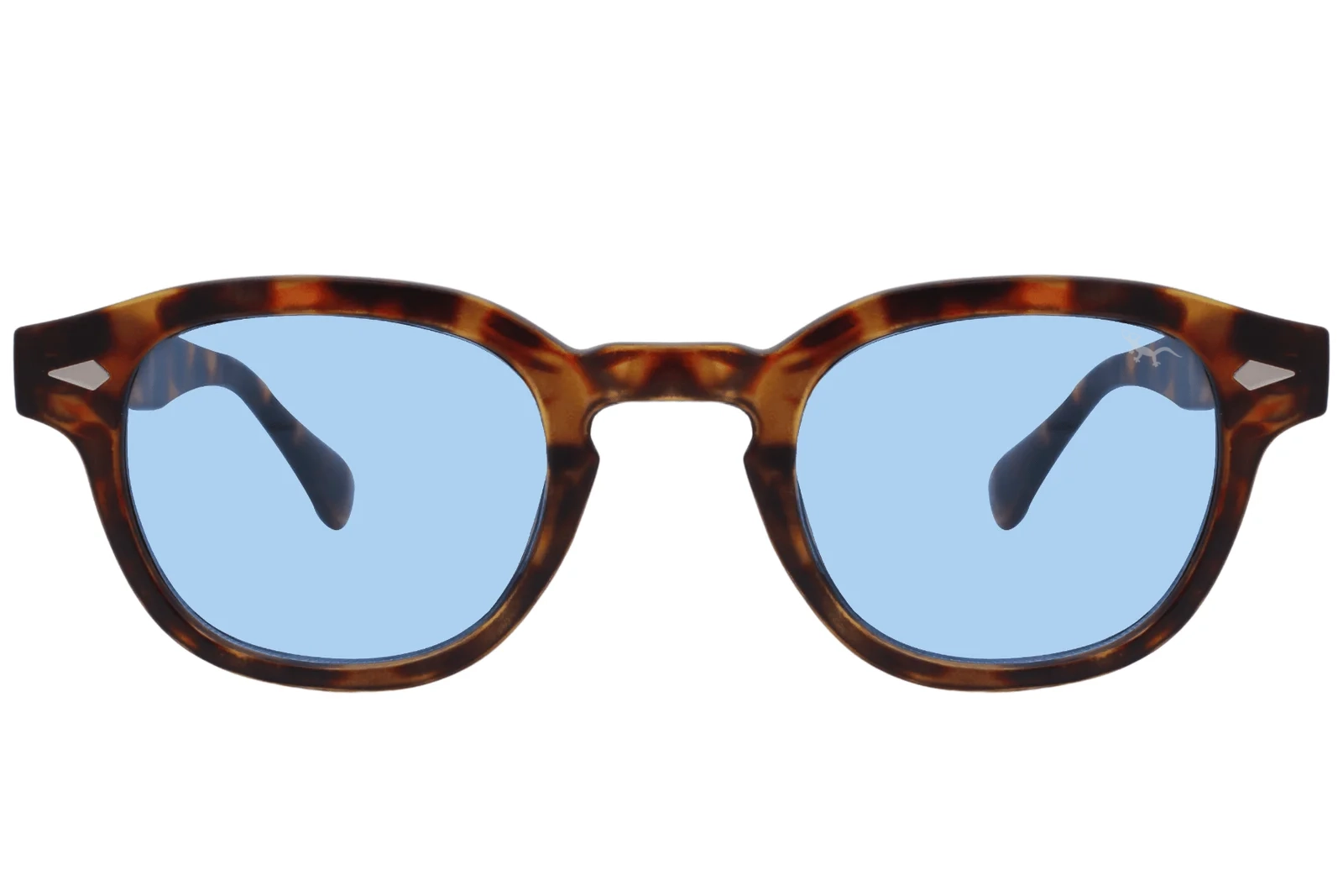 MYKONOS – Gafas de Sol Redondas – Carey Azul