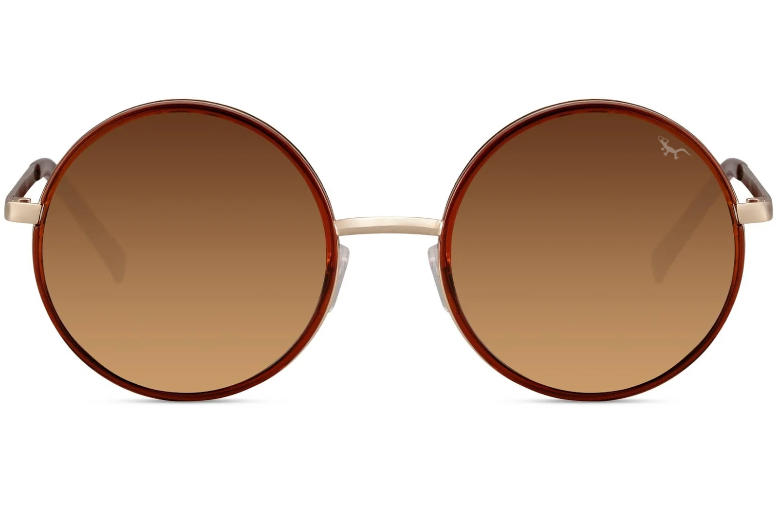 SAINT LUCIA – Gafas de Sol Redondas – Doradas