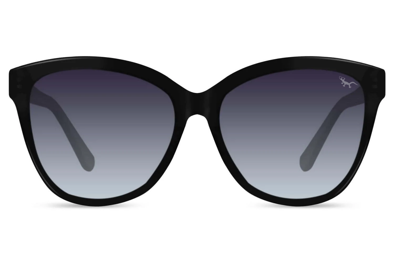 CRETA – Gafas de Sol Negras, Polarizadas, Cat Eye, Oversize