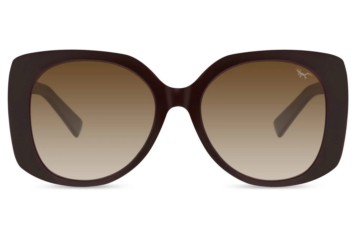 CAPRI – Gafas de Sol Marrones, Mariposa, Polarizadas, Oversized