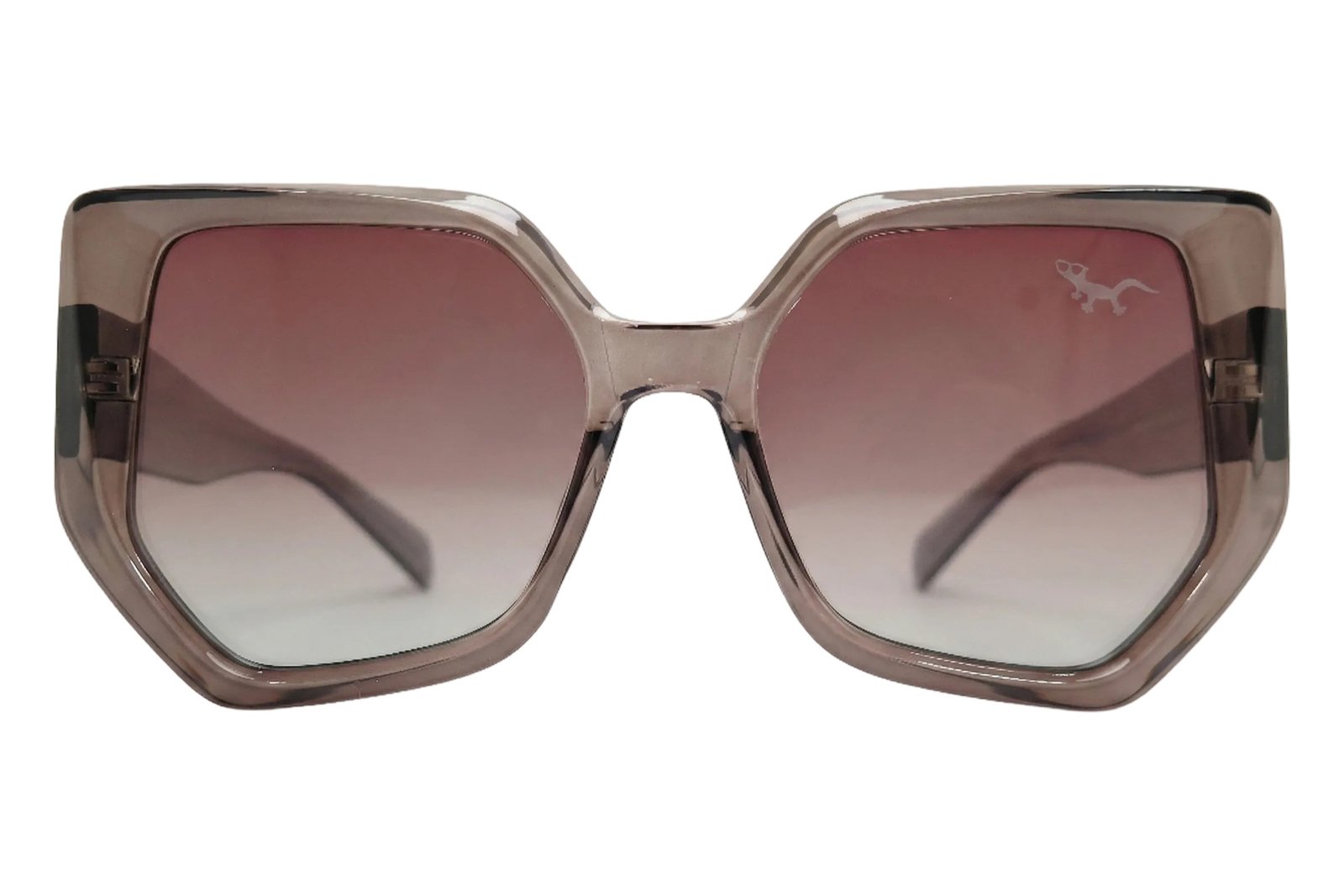 JAVA – Gafas de Sol Geométricas Gris