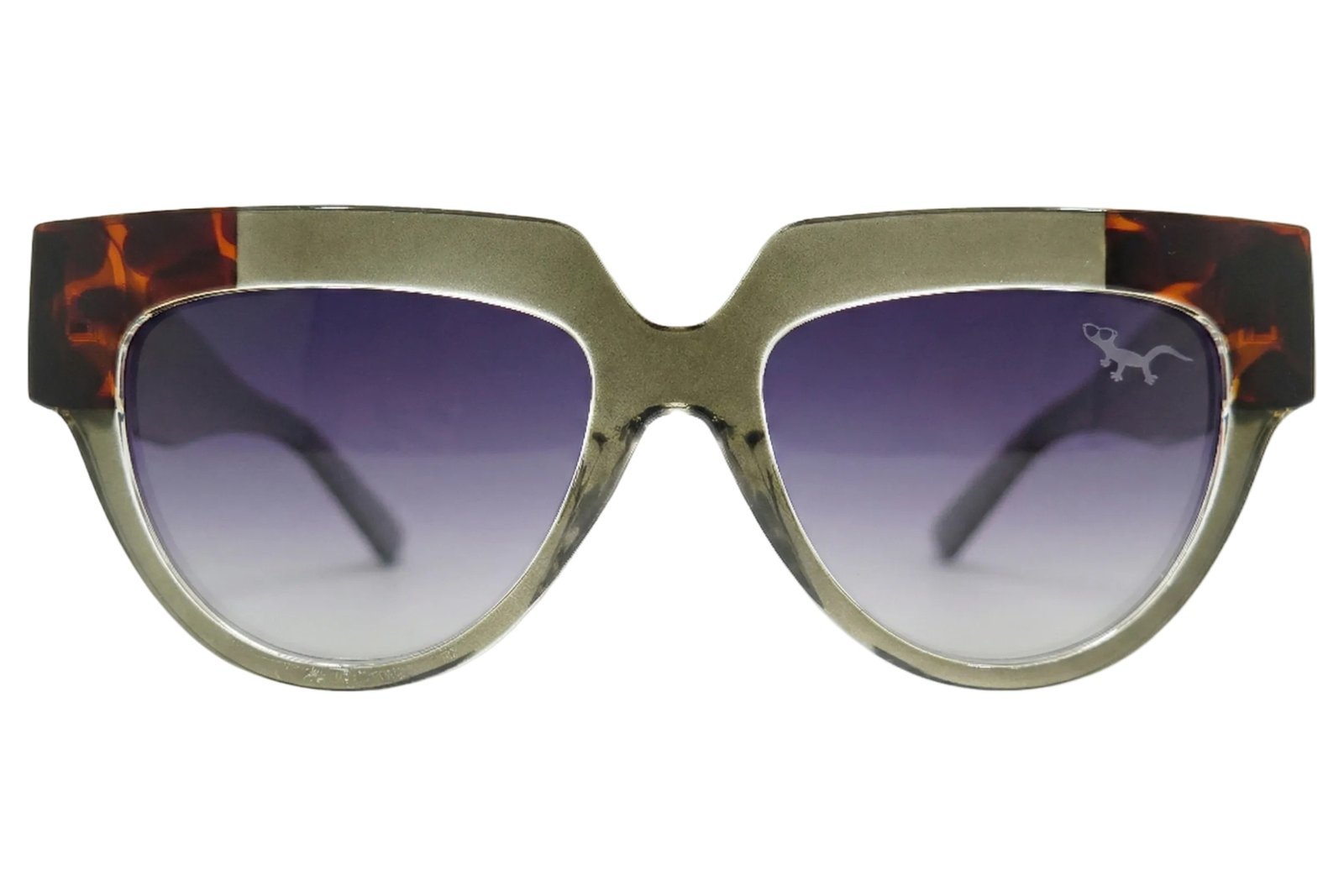 OKINAWA – Gafas de Sol Gris con detalle Carey