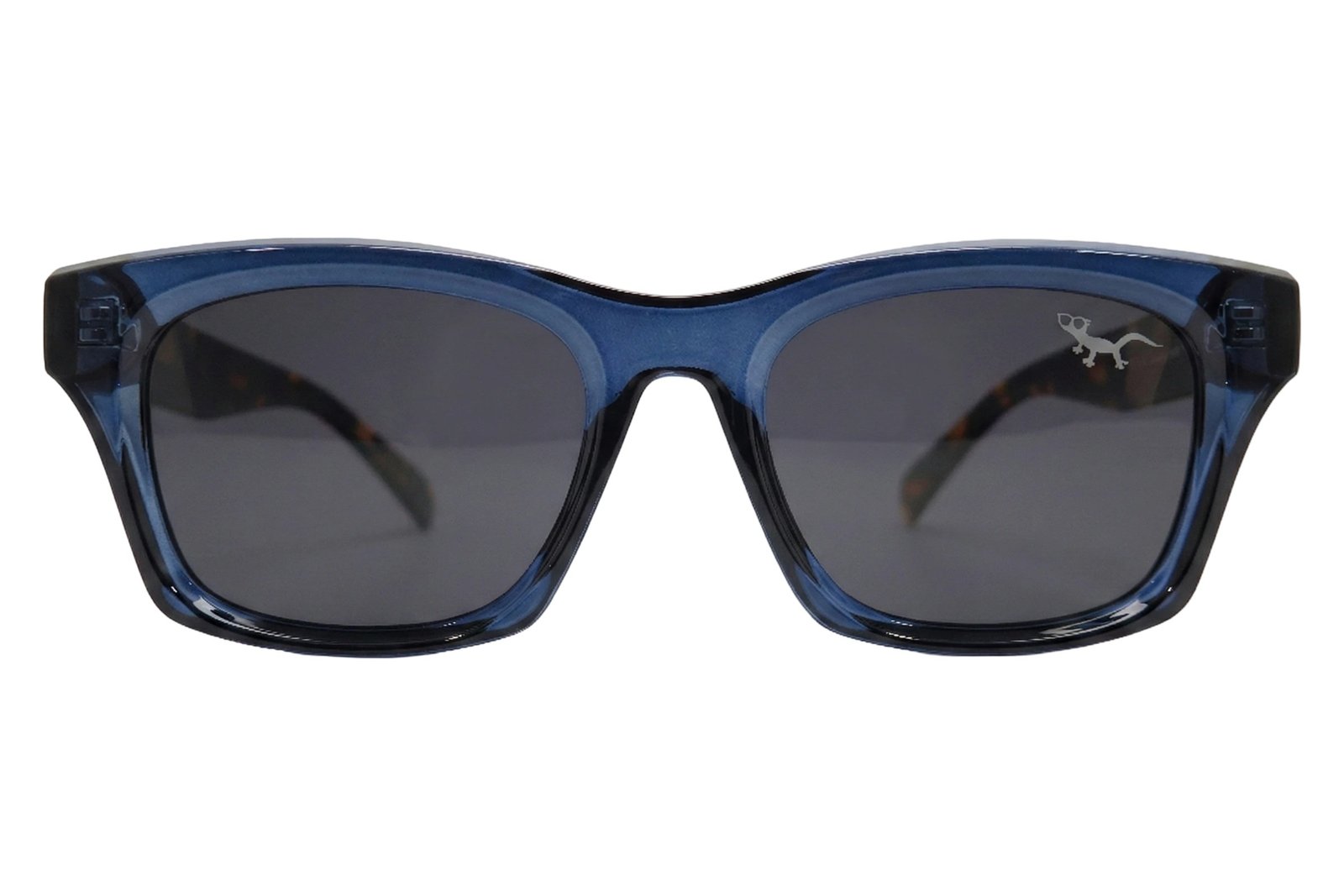 TABARCA – Gafas de Sol Wayfarer Azul con Patillas Carey