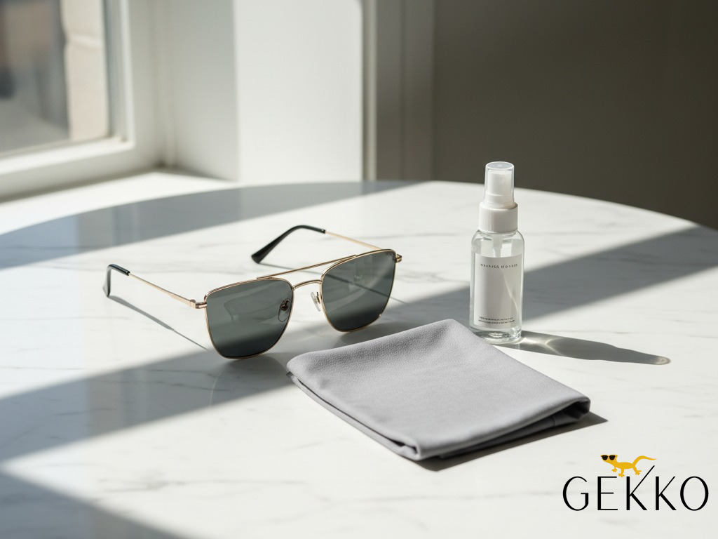 GUIA PASO A PASO PARA LIMPIEZA DE GAFAS DE SOL